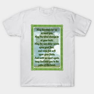 Green Irish Blessing T-Shirt